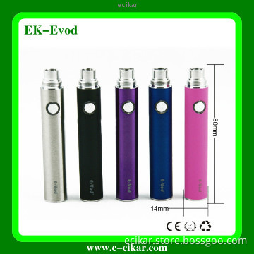 Evod pen vaporizer big vapor colorful mod Ecikar evod high quality